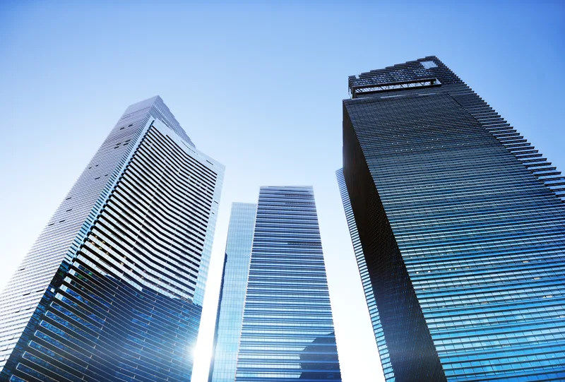 Contemporary Architecture Office Building Cityscape